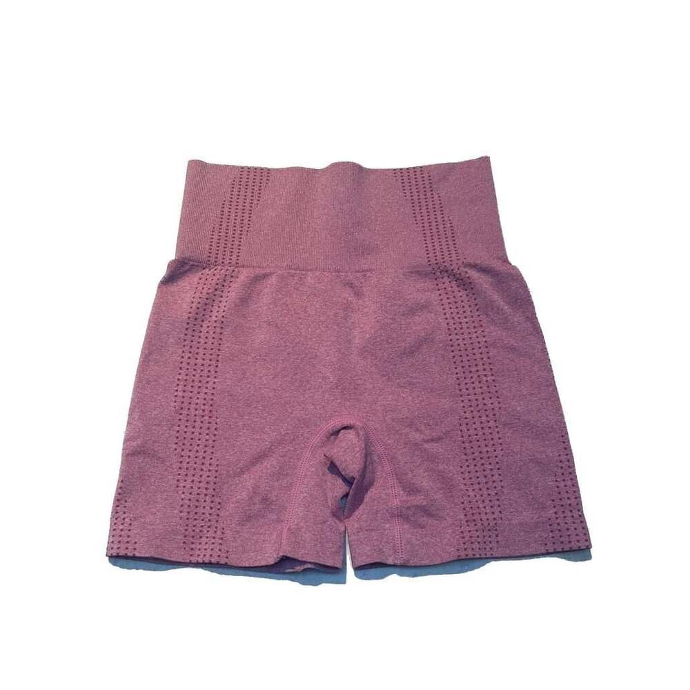 Seamless Pink High Waisted Yoga Bike Shorts